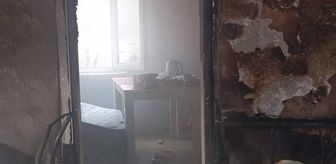 Zonguldak'ta müstakil evde çıkan yangında 1 kişi dumandan etkilendi