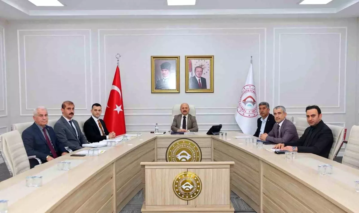 Adıyaman'da İl Özel İdaresi Encümen Toplantısı yapıldı
