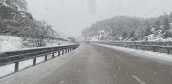 Afyonkarahisar'da kar yağışı etkili oldu
