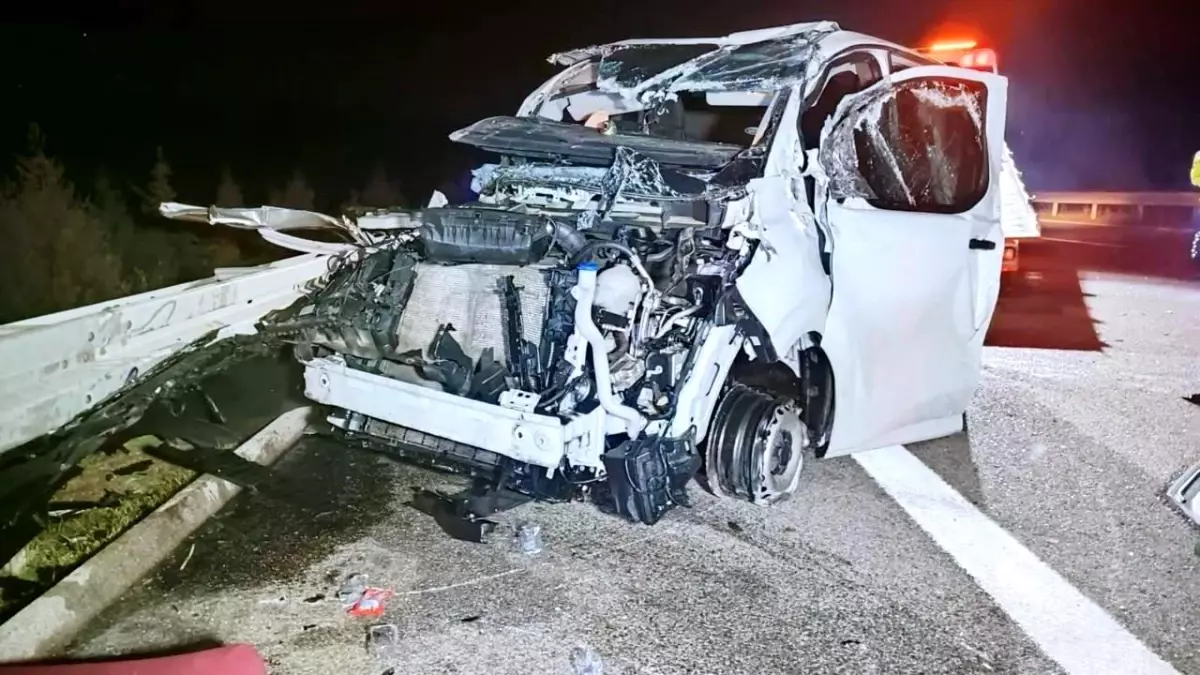 Altın yüklü zırhlı araç takla attı: 11 kilo altın sırra kadem bastı