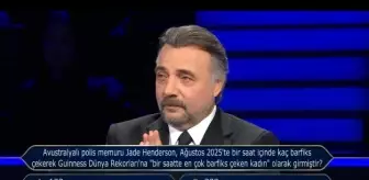 Avustralyalı polis memuru Jade Henderson, Ağustos 2025'te bir saat içinde kaç barfiks çekerek Guinness Dünya Rekorları'na 'bir saatte en çok barfiks..