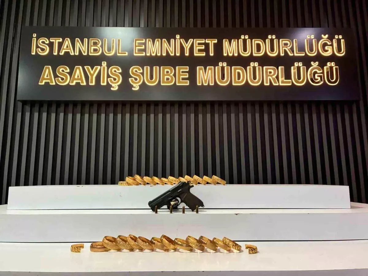 Bahçelievler'de kuyumcu soyan şüpheli yakalandı