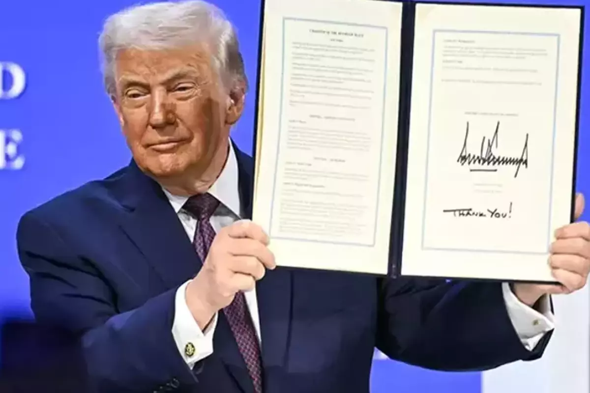 Barış Kurulu için imzalar atıldı! Trump: Gazze'de savaşı durduruyoruz