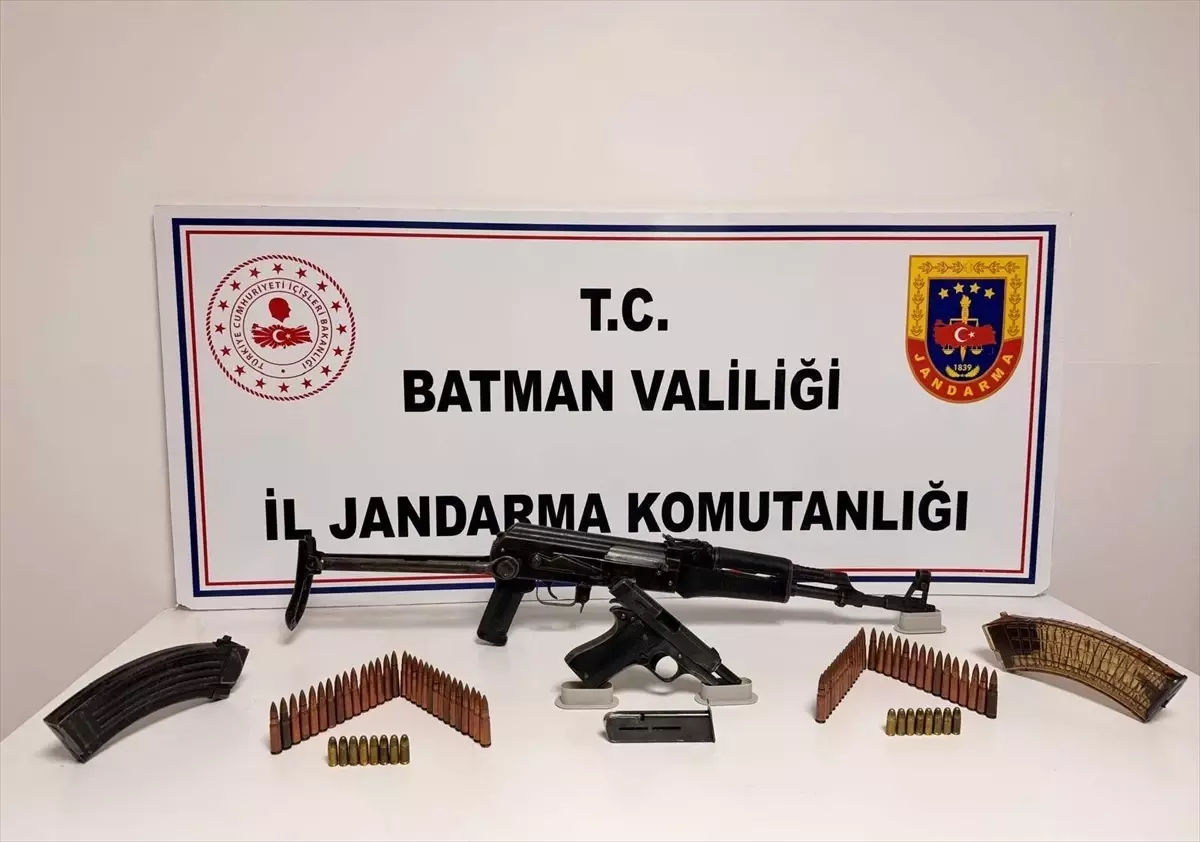 Batman'da silah kaçakçılığı operasyonunda yakalanan şüpheli tutuklandı