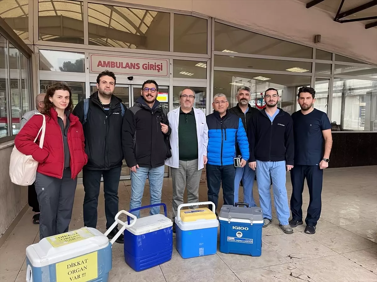 Denizli'de beyin ölümü gerçekleşen kişinin organları 7 kişiye umut oldu