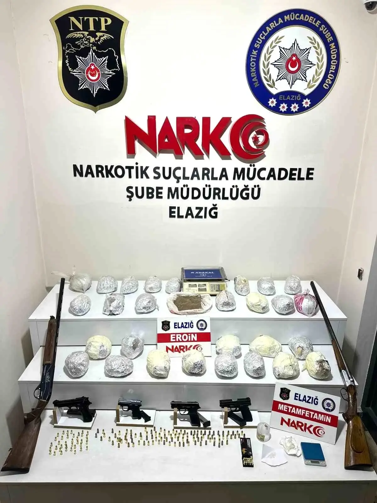 Elazığ'daki uyuşturucu operasyonunda 4 tutuklama