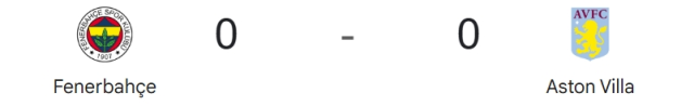 Fenerbahçe Aston Villa maçı kaç kaç? MAÇ SONUCU! Fenerbahçe Aston Villa golleri kim attı, canlı maç anlatımı! Fenerbahçe Aston Villa maçı kaç kaç? MAÇ SONUCU! Fenerbahçe Aston Villa golleri kim attı, canlı maç anlatımı!