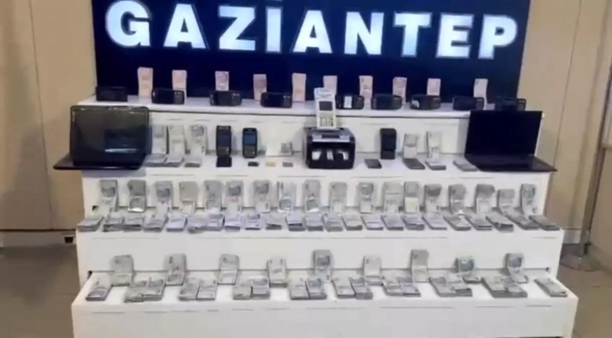 Gaziantep'te tefeci operasyonu: 22 gözaltı