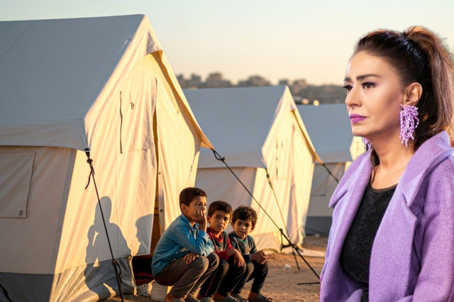 الدعم الذي أعطته يلدز تيلبي لغزة: تبرعت بمبلغ 300 ألف دولار