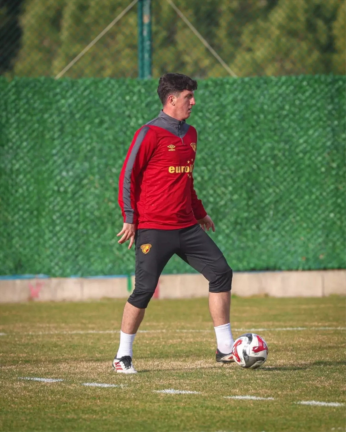 Göztepe, Fenerbahçe maçının hazırlıklarını sürdürdü