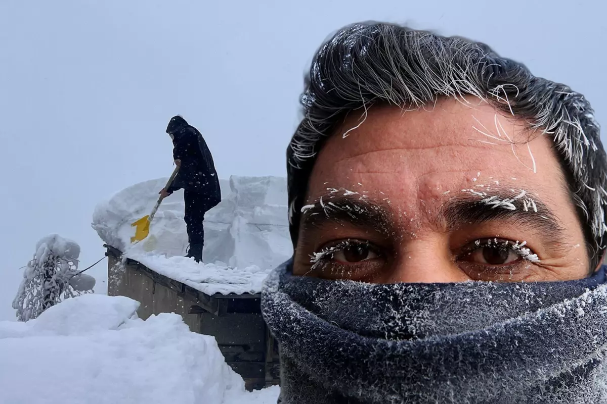 İlçe adeta buzul çağını yaşıyor! İşte Türkiye'nin en soğuk noktası
