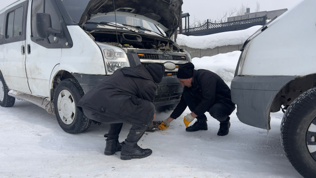 The district is experiencing an ice age! Here is the coldest point in Turkey