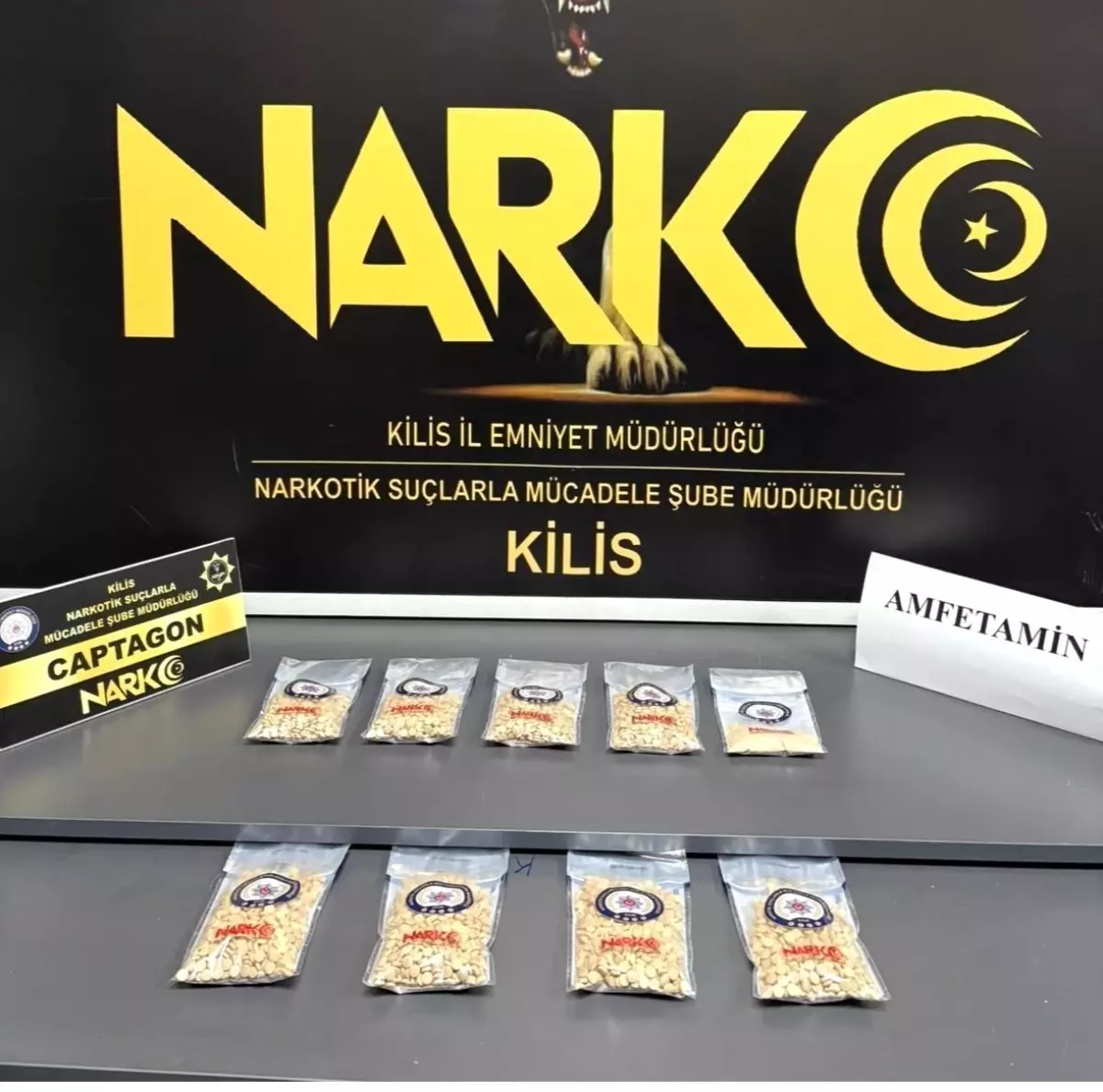 Kilis'te uyuşturucu operasyonu: 3 tutuklama