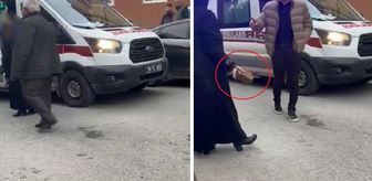 Müdahale sırasında gerilim çıktı: Hasta ambulans yerine taksiyle götürüldü