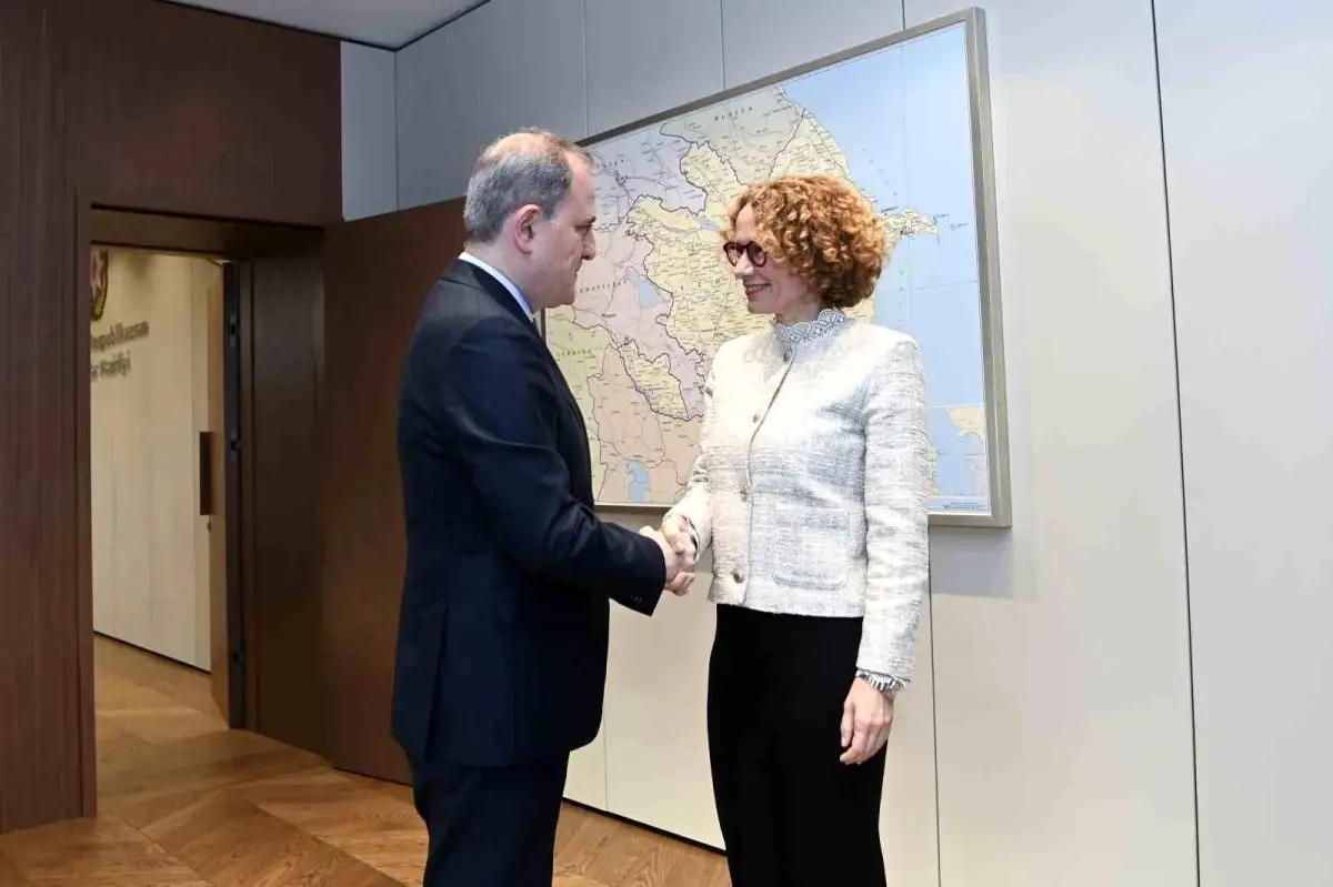 NATO Genel Sekreter Yardımcısı Shekerinska, Azerbaycan Dışişleri Bakanı Bayramov ile bir araya geldi