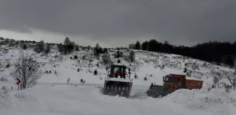 Ordu'da kar ve tipi nedeniyle ulaşımda aksamalar yaşandı