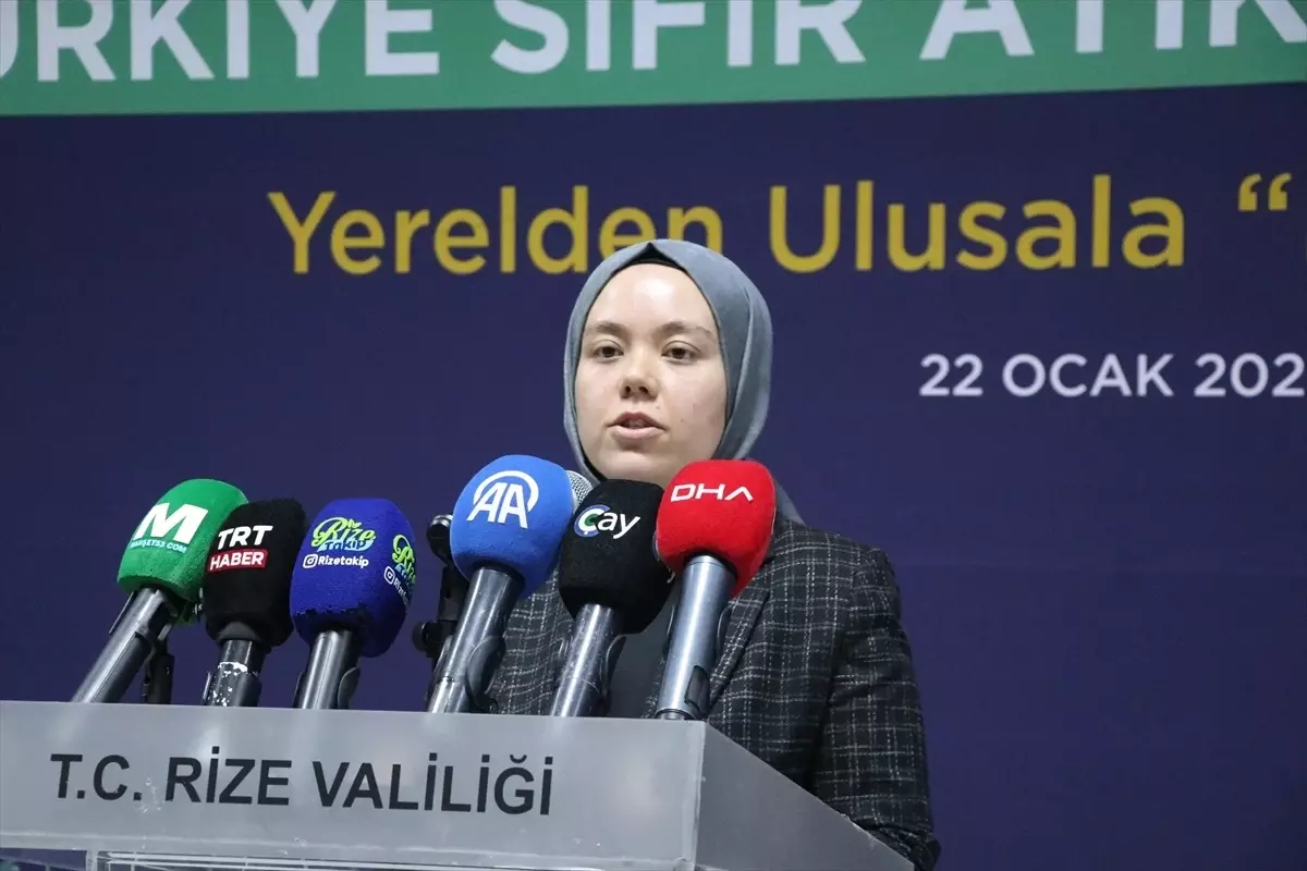 Rize'de 'Sıfır Atık Çalıştayı' düzenlendi