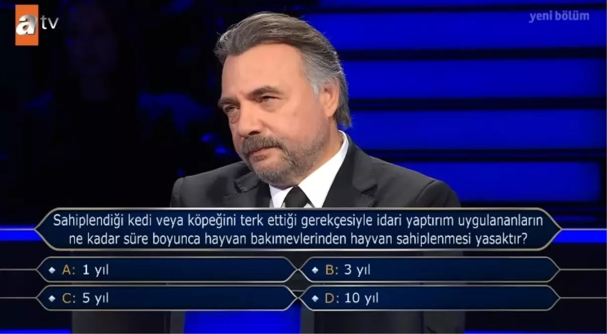 Sahiplendiği kedi veya köpeğini terk ettiği gerekçesiyle idari yaptırım uygulananların ne kadar süre boyun...