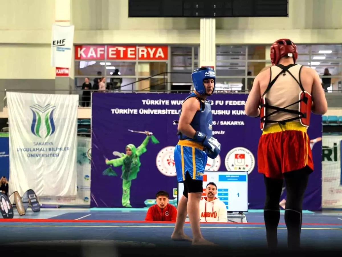 Üniversitelerarası Wushu Türkiye Şampiyonası Sakarya'da başladı