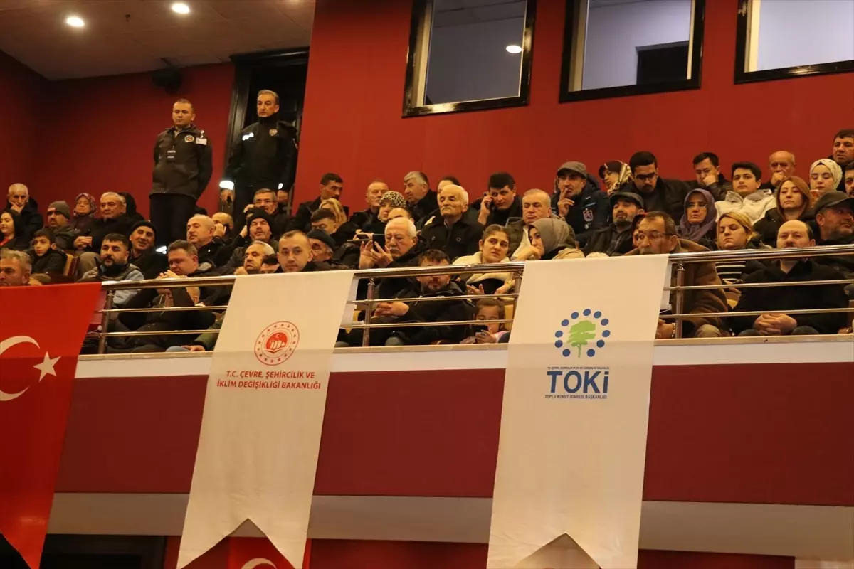 Yüzyılın Konut Projesi kapsamında Amasya'da yapılacak konutların kurası çekildi