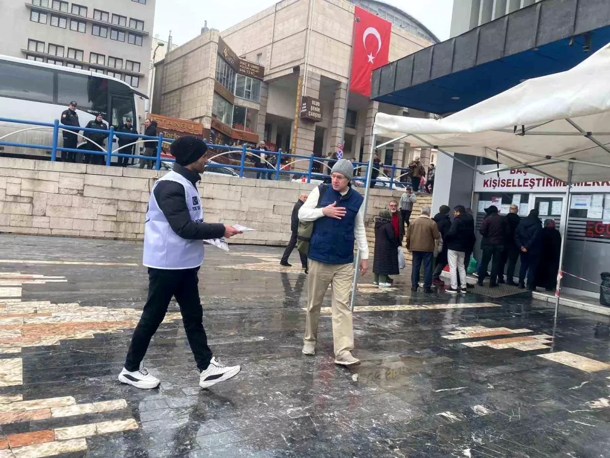 Ankara'da "IBAN mağdurları"ndan eylem