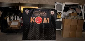 Antalya'da son bir haftada kaçakçılık operasyonlarında 43 şüpheli yakalandı