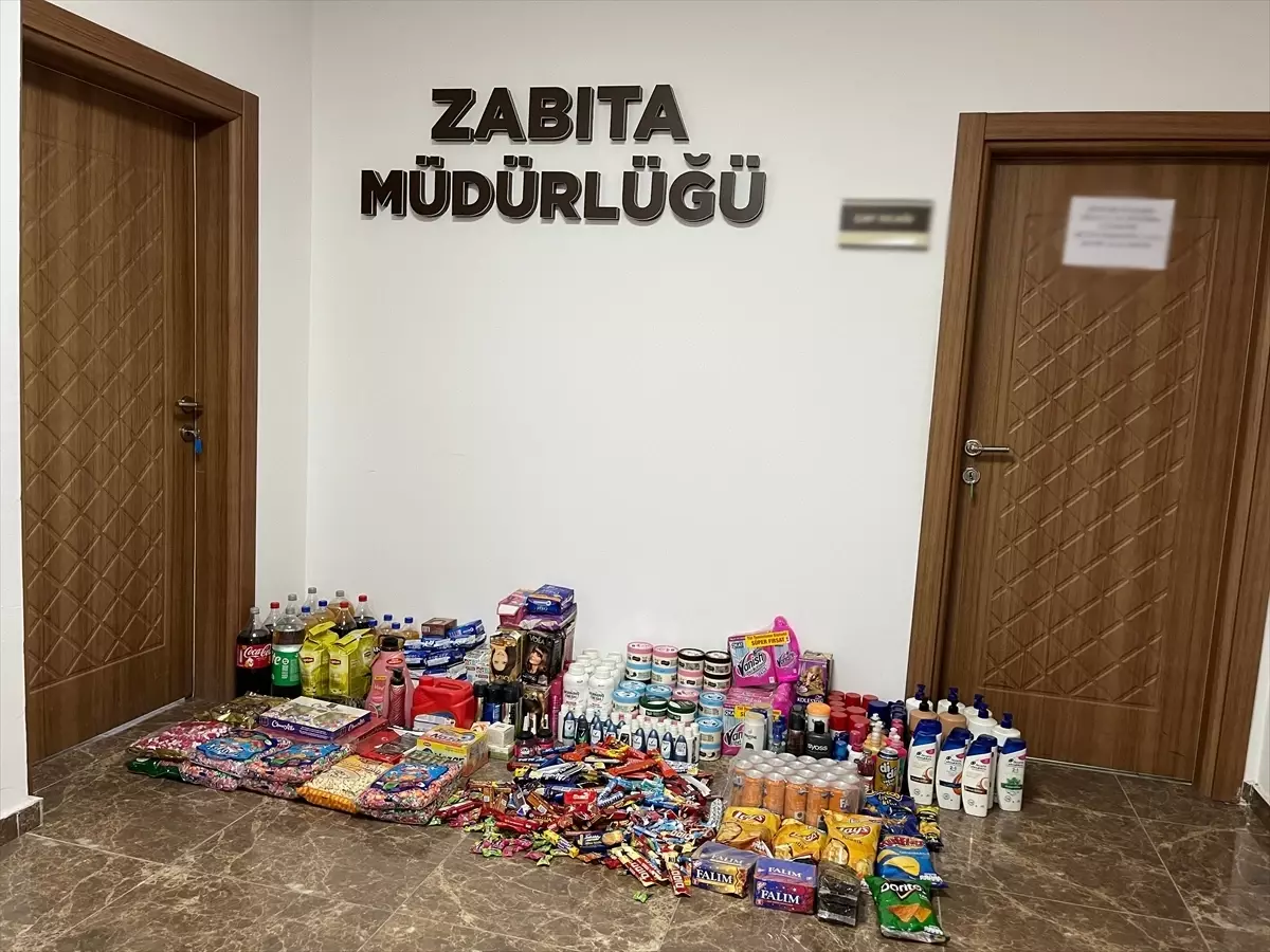 Çorum'da bakkalda bulunan tarihi geçmiş 934 ürüne el konuldu