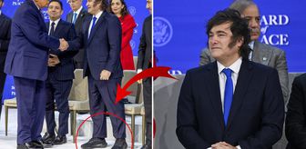 Davos Zirvesi'ne devlet başkanının giydiği ayakkabı damga vurdu