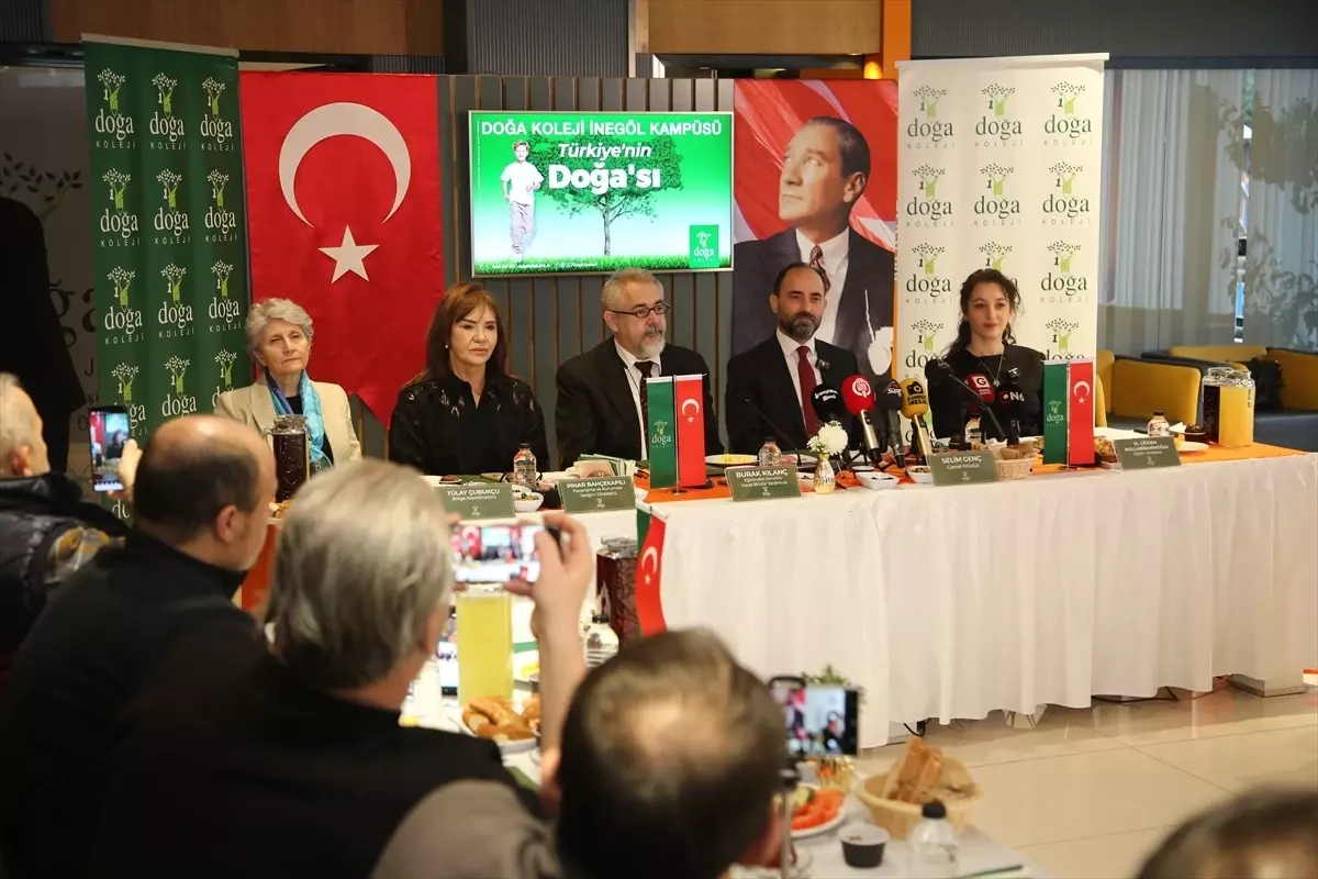 Doğa Koleji yönetimi İnegöl'de eğitim vizyonunu paylaştı