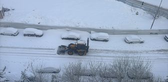 Gaziantep'te kar yağışı etkisini sürdürüyor