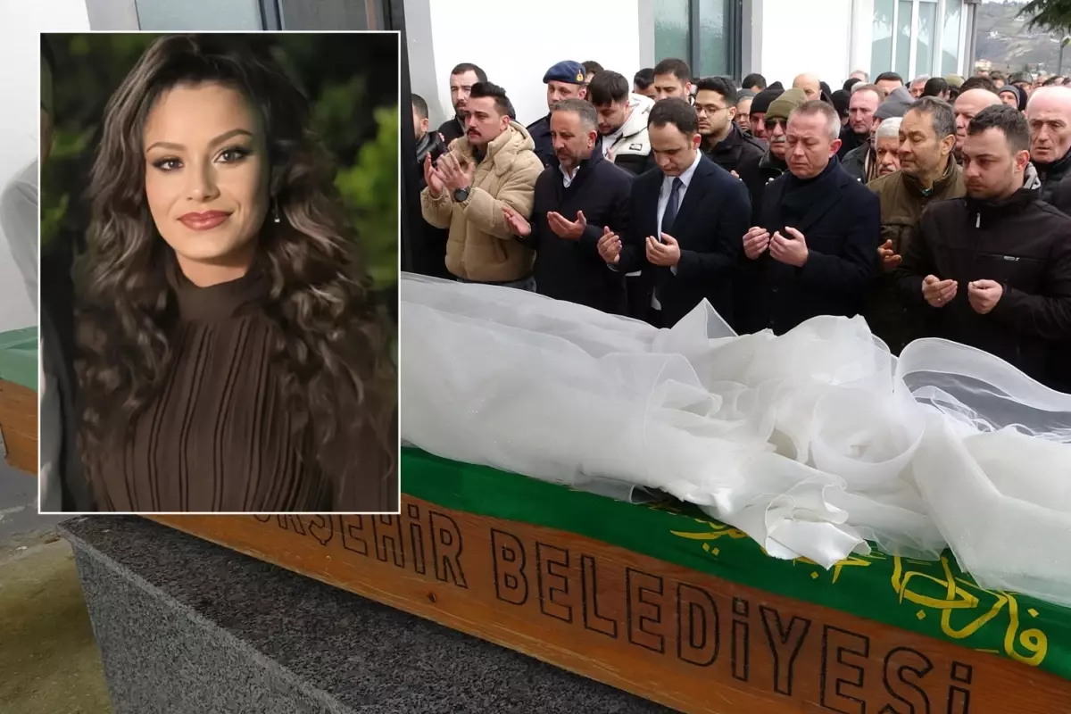 Genç hemşire son yolculuğuna gelinliği ile uğurlandı