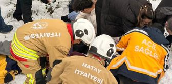 Hatay'da dereye düşen otomobildeki 5 kişi yaralandı