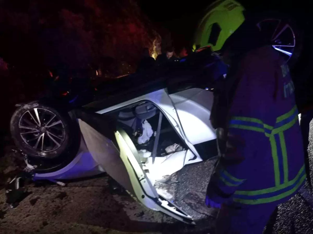 Havran'da trafik kazası: 2 yaralı