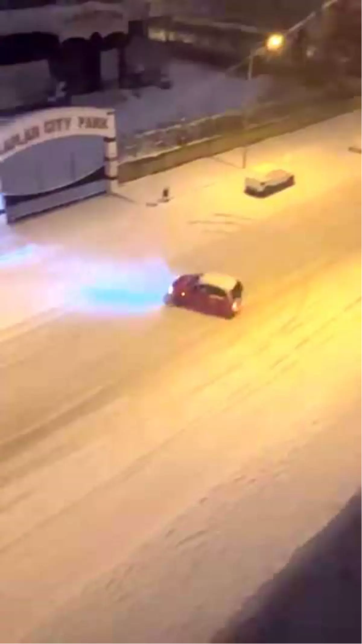 Kar üstünde tehlikeli hareket: Kayıp dirft attı