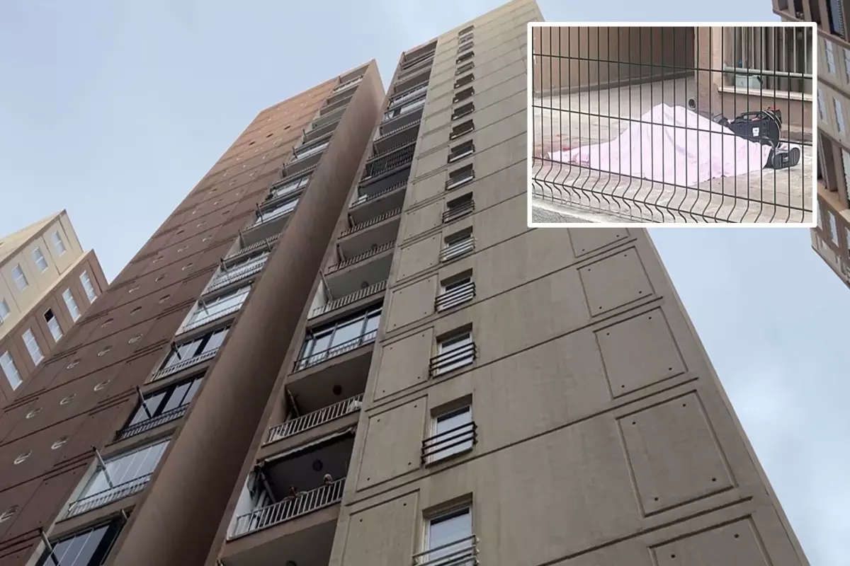 Kiralamak için gittiği 17. kattaki boş dairenin balkonundan atladı