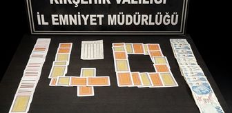 Kırşehir'de kumar oynayan 3 kişiye 34 bin 812 lira ceza kesildi