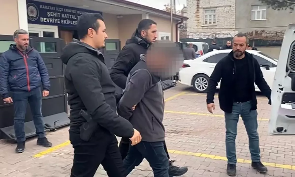 Konya'da farklı kılıklara giren firari, polisin takibinden kaçamadı