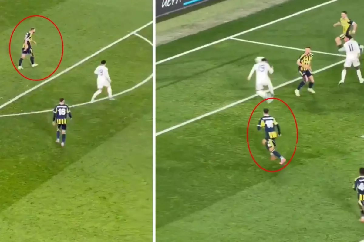 Maçtan günler sonra ortaya çıkan görüntü! Gol bağıra bağıra gelmiş