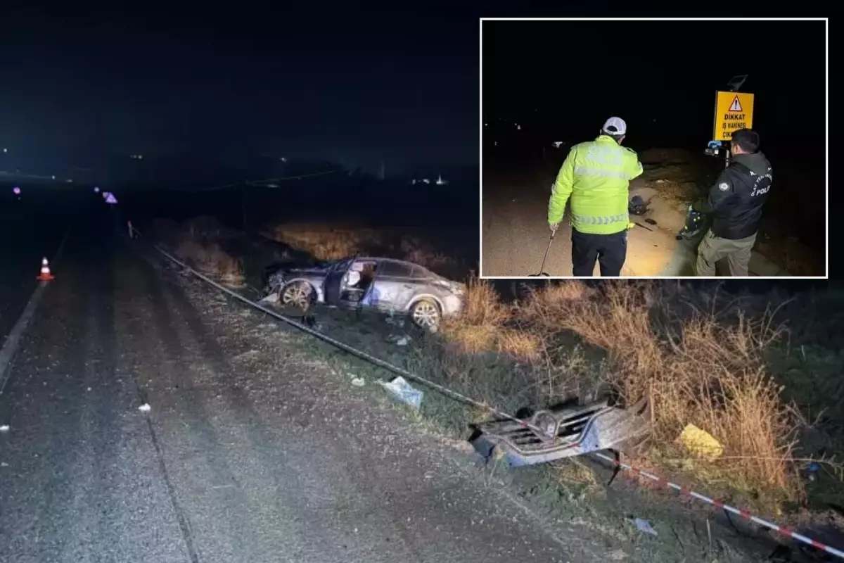 Otomobil şarampole devrildi! Bilanço ağır