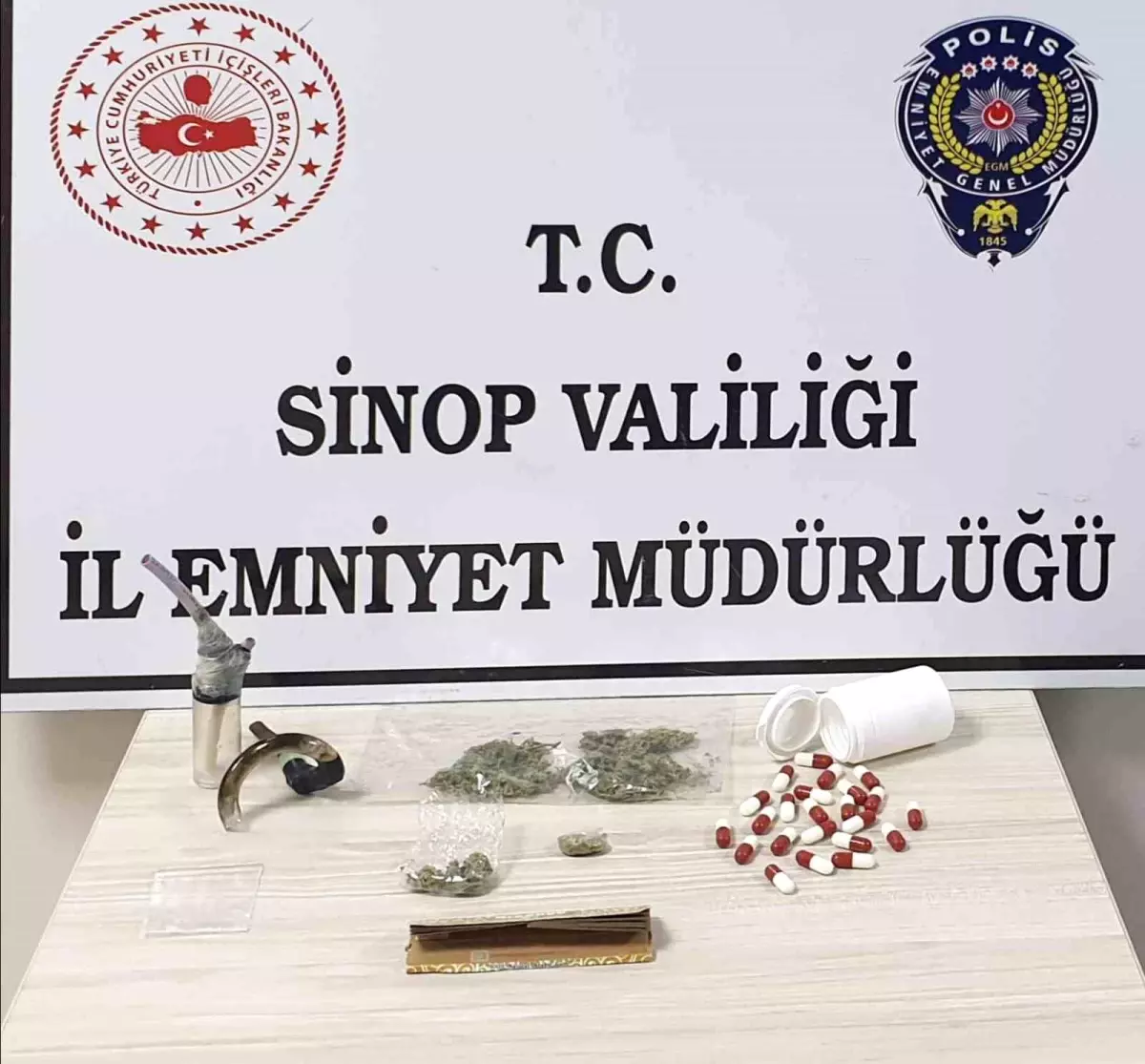 Sinop'ta uyuşturucu operasyonu: 4 gözaltı