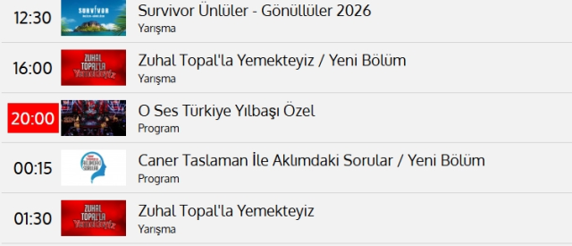 Survivor neden yok, bu akşam Survivor yayınlanmayacak mı? Survivor yeni bölüm ne zaman yayınlanacak? Survivor neden yok, bu akşam Survivor yayınlanmayacak mı? Survivor yeni bölüm ne zaman yayınlanacak?