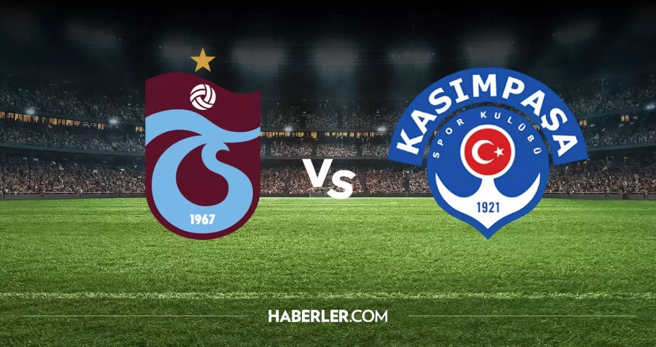 Trabzonspor 11'i! Süper Lig TS Kasımpaşa maç kadrosu ilk 11'ler belli oldu mu? Trabzonspor Kasımpaşa maç k...