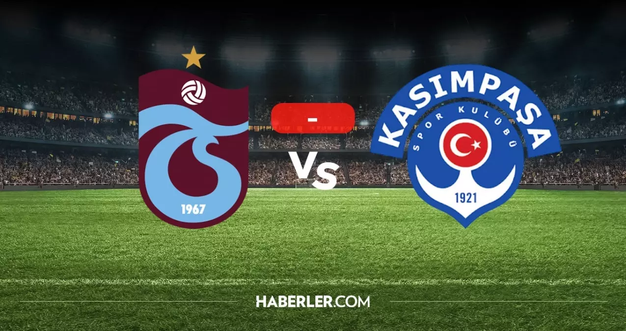 Trabzonspor Kasımpaşa maçı kaç kaç? MAÇ SONUCU! Trabzonspor Kasımpaşa golleri kim attı, canlı maç anlatımı!