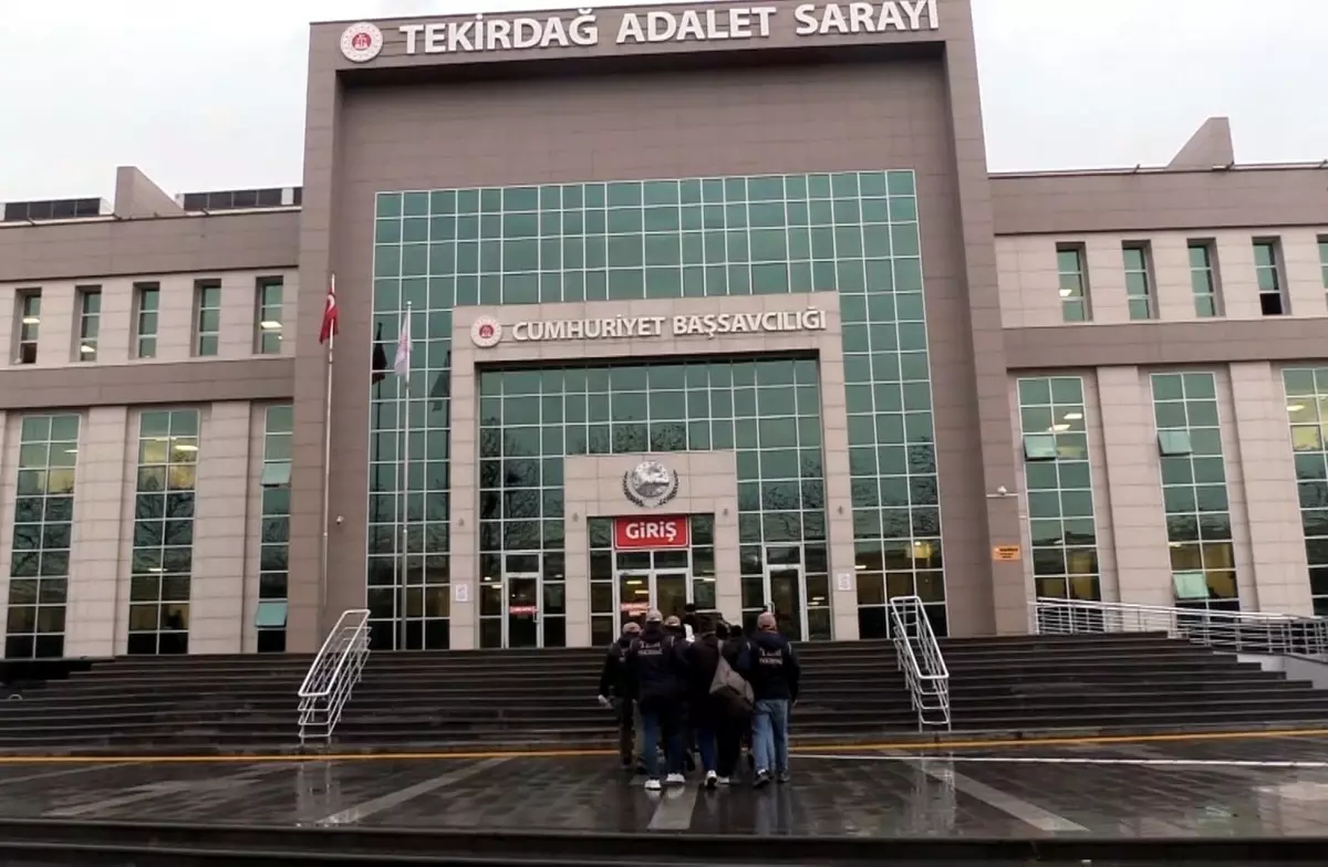 Tekirdağ'da FETÖ Operasyonu: 5 Tutuklama