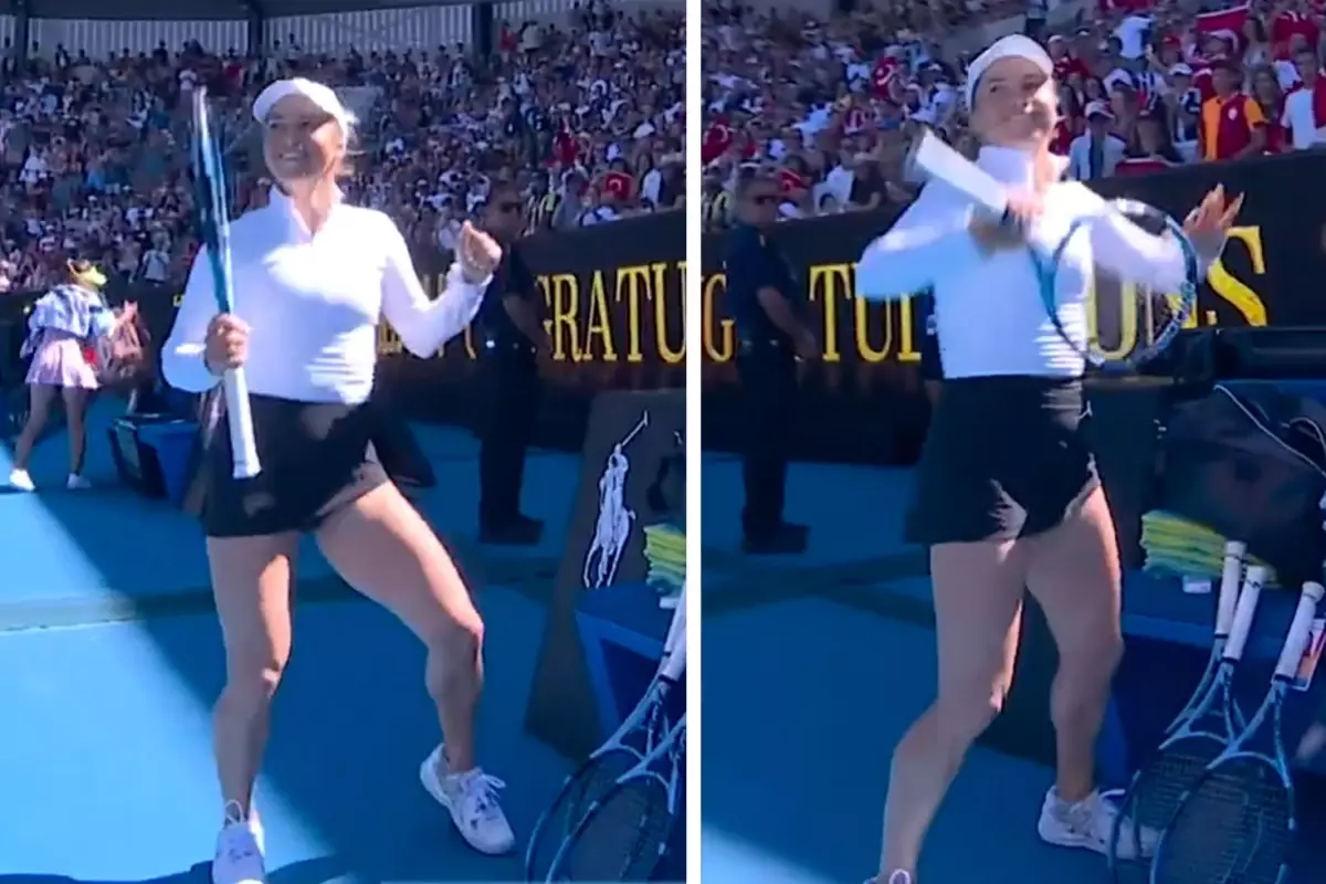 Zeynep Sönmez'i eleyen Yulia Putintseva'nın sevinci olay oldu