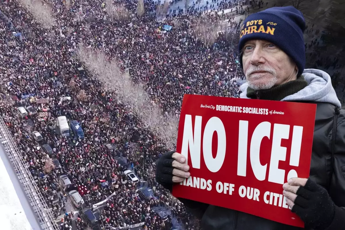 ABD'de halkın öfkesi dinmiyor! Felç edici soğuklara rağmen yüz binler meydanlarda