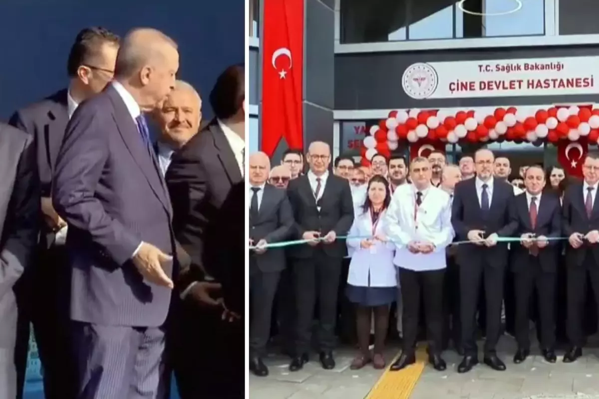 Açılış töreninde Cumhurbaşkanı Erdoğan'ı kızdıran eksiklik: Hemen getirin