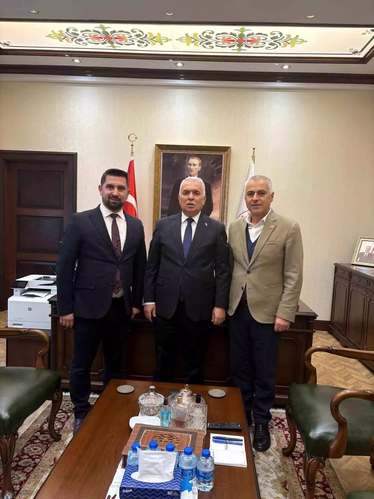 Aziz Yıldırım İGM Başkanı Koç'u ağırladı