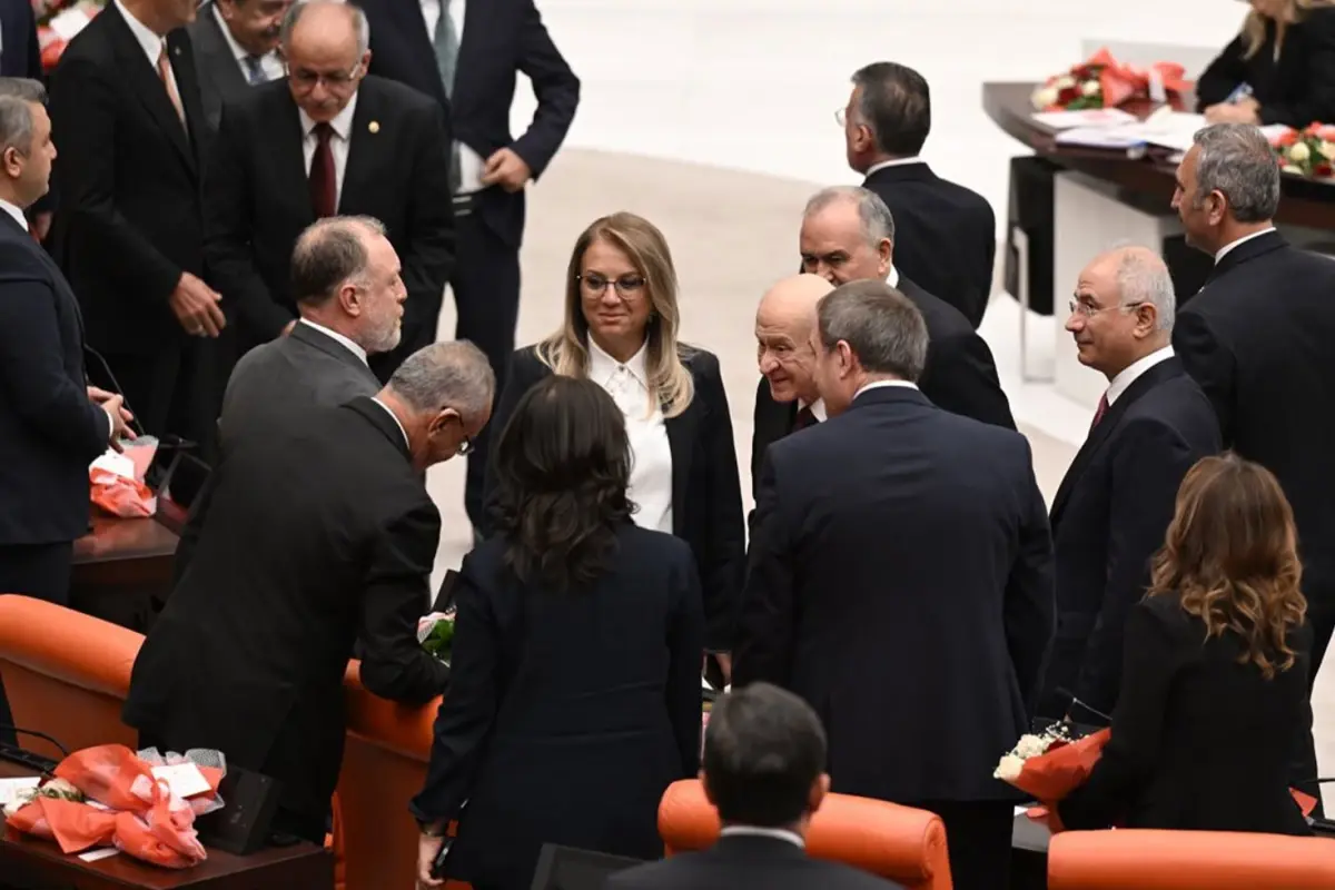 Bahçeli, DEM Partililer ile tokalaşması hakkında ilk kez konuştu