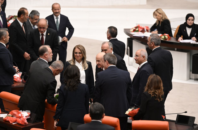 Bahçeli spoke for the first time about his handshake with DEM Party members